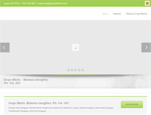 Tablet Screenshot of grupoefitech.com